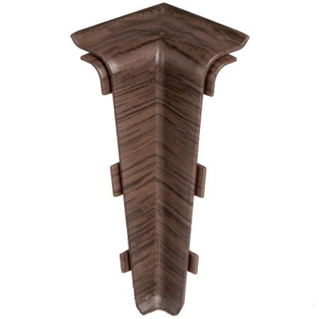 Угол внутренний для плинтуса ПВХ Arbiton Indo 70 14 Венге Африка 2 штуки